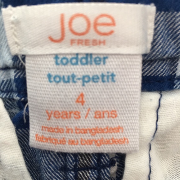 Toddler boy plaid cargo shorts - Picture 4 of 4